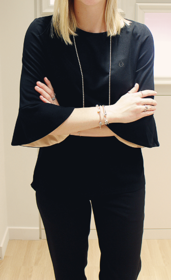 Picture of Ladies Top Flute Sleeve